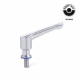 GN 305-PL-H (d1-l2) - ELESA-Adjustable handles Hygienic Design