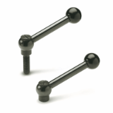 GN 6337.3 - ELESA-Adjustable handles with threaded screw