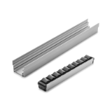 RLT-AL - ELESA-Aluminium profiles for ELEROLL roller tracks