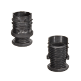 NDA.T - ELESA-End-caps for round tubes with adjustable height levelling element